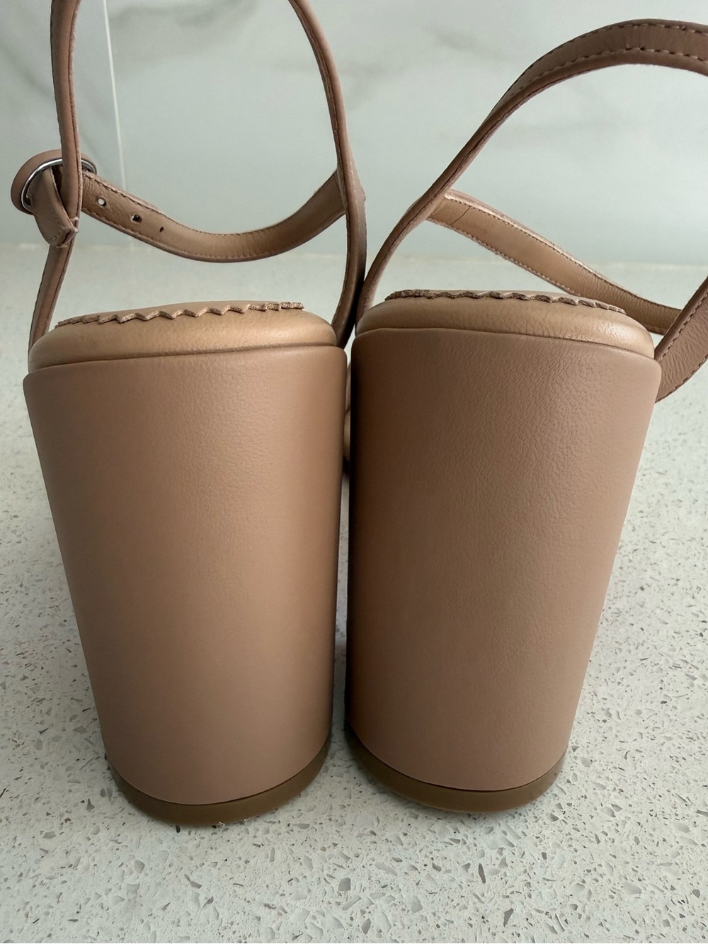 Christian Louboutin 85mm Miss Jane Ankle-Strap Sandals EU 36 US 6 Nude - Picture 4 of 10
